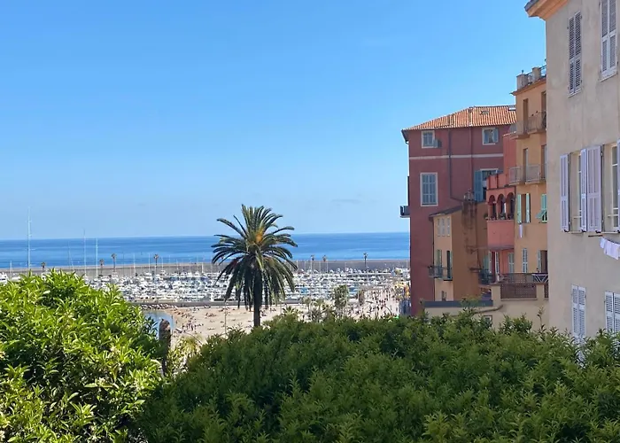 Le Palmero Centre Ville, Plage, Clim アパート